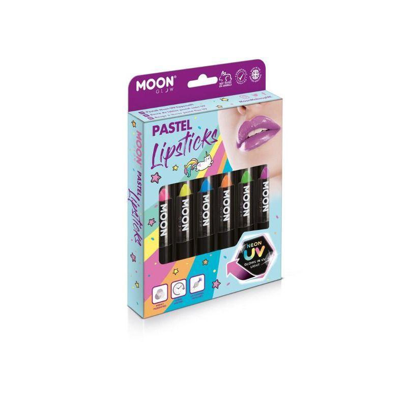 Moon Glow Pastel Neon Uv Lipstick Assorted Unisex -1